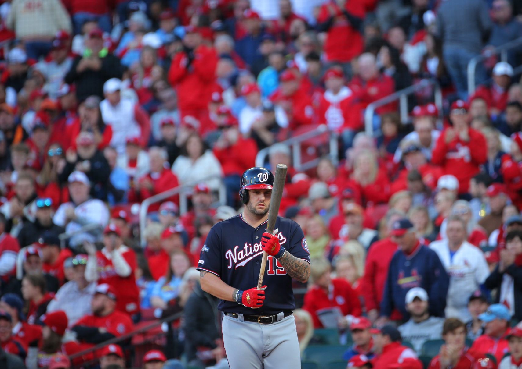 St. Louis Cardinals v. Washington Nationals in NLCS Game 2